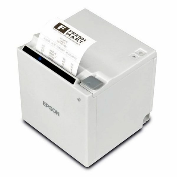 Impresora EPSON Térmica de Recibos mPOS. 80mm, Puerto USB, Ethernet, Incluye Fuente. Negra. TM-m30-022. - Imagen 3