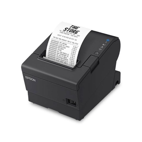 Impresora Epson Térmica de Recibos TM-T88VII-012; Puertos: USB+Ethernet+Serial, Autocortador, Ancho: 80mm/58mm, Velocidad: 500mm/s, Incluye fuente (4 años de Garantía) - Imagen 4