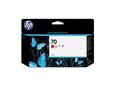 Cartucho de Tinta HP 70 DesingJet de 130 ml COLOR Rojo