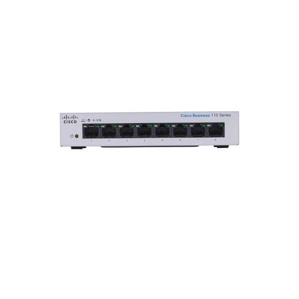 Switche Cisco CBS110 Unmanaged 8-port GE, Desktop, Ext PS - Imagen 3