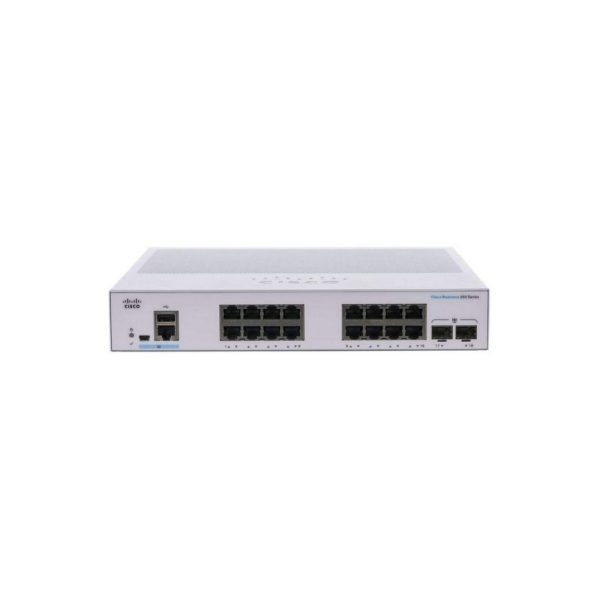 Swithes Cisco CBS250 Smart 16-port GE, 2x1G SFP - Imagen 3