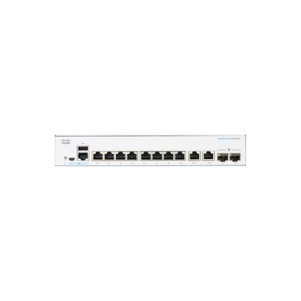 Swithes Cisco CBS250 Smart 8-port GE, Ext PS, 2x1G Combo - Imagen 3