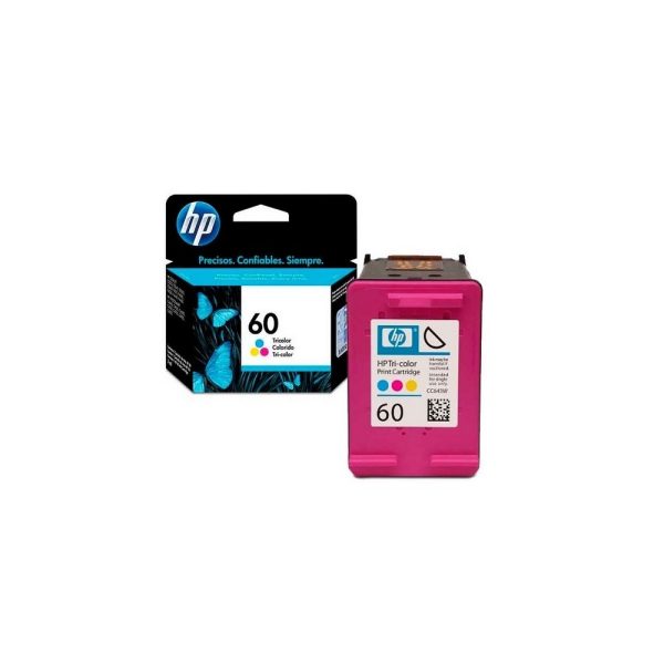 Cartucho Hp Tricolor De Tinta 60 - Imagen 3