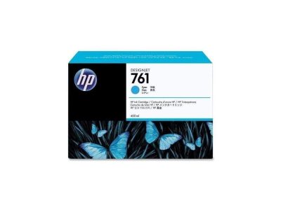 Cartucho de Tinta HP DesignJet 761 de 400 ml COLOR Cyan