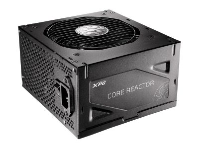XPG CORE REACTOR II VE, Negro, 80+ Gold, Full Modular, 850W, ATX 24x1, EPS 8x2, PCIE 6+2x3, MOLEXx2, 12VHPWRx1, SATAx6, Condensador TW, 7 Años de Garantía