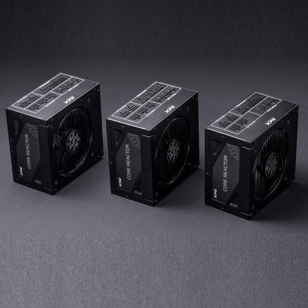 XPG CORE REACTOR II VE, Negro, 80+ Gold, Full Modular, 850W, ATX 24x1, EPS 8x2, PCIE 6+2x3, MOLEXx2, 12VHPWRx1, SATAx6, Condensador TW, 7 Años de Garantía - Imagen 5