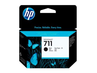 Cartucho de tinta DesignJet HP 711 de 80 ml negro 