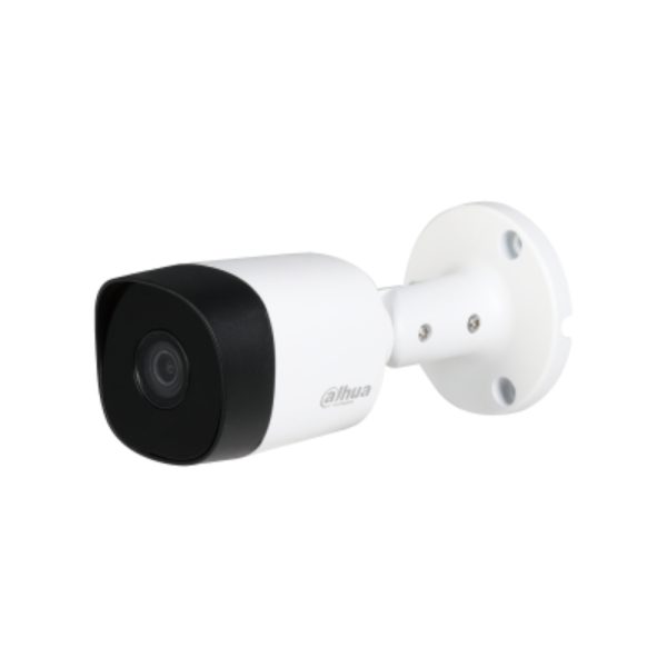 Cámara Dahua tipo bala de focal fija IR HDCVI de 2 MP, Máx. 30 fps a 1080p, Iluminación IR inteligente, 30 m de distancia de iluminación, Lente fija de 2,8 mm, CVI/CVBS/AHD/TVI conmutable, IP67, 12 VCC