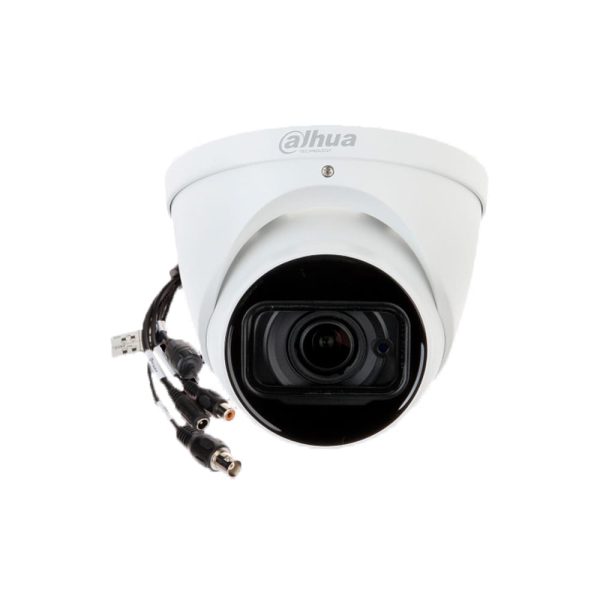 Camara Dahua Domo, 4MP, Lente Motorizado 2.7mm–12 mm, 4en1 (CVI/TVI/AHD/CVBS), Metal, DWDR, Smart IR60m, Microfono incorporado, IP67, 12VDC. - Imagen 3