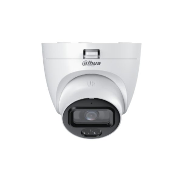 Camara Dahua Domo, 5MP, Full Color, Lente Fijo 2.8 mm, Audio incorporado, WDR, 4en1 switchable (CVI/TVI/AHD/CVBS), Metal, IR40m, IP67, 12VDC. - Imagen 4