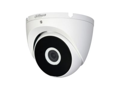 Cámara Dahua Analoga Tipo Domo de foco fija IR de 2 MP, Máx. 30 fps a 1080p, Iluminación IR inteligente, 30 m de distancia de iluminación, Lente fija de 2,8 mm, CVI/CVBS/AHD/TVI conmutable, IP67, 12 VCC