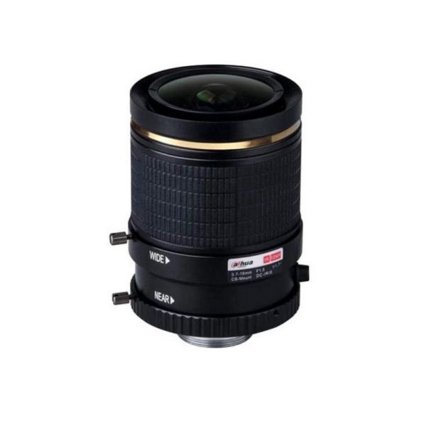 Lente Varifocal Dahua para camara tipo Caja, 12 MP 1/1.7” 3.7-16mm
