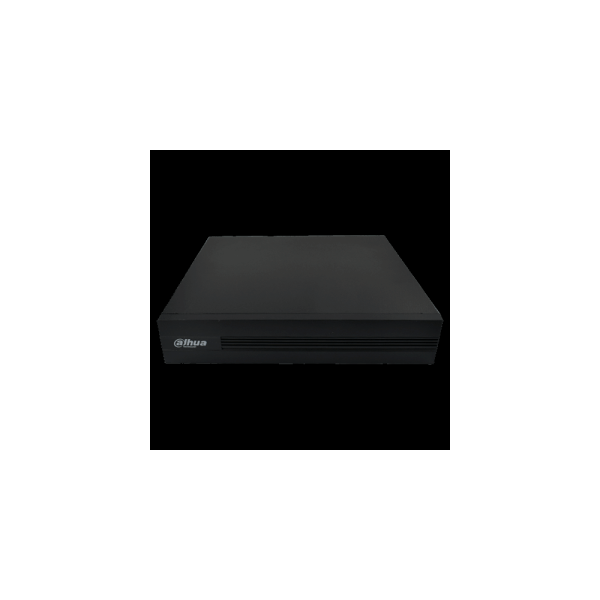Grabador Dahua XVR, 4 Canales, Penta-brid (CVBS/HDCVI/AHD/TVI/IP), H264+/H265+, Audio in/out. Hasta 6TB