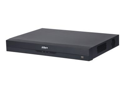 Grabador XVR Dahua, 32 canales, hasta 6MP, Inteligencia Artificial,  HDCVI/AHD/TVI/CVBS/IP, H.265+/H.265, Soporta 2 Discos Duros hasta 10TB cada uno (No incluye Disco Duro)