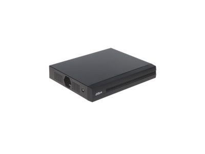 Grabador Dahua NVR, 8 Canales, hasta 8MP, 80 Mbps, H265+/H264+, 1HDD (Maximo 8TB, Disco duro no cincluido), 8 canales POE.