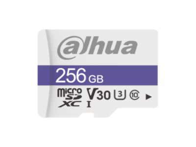 Memoria Micro SD Dahua 256GB SDXC; CLASE 10/U3/V3O; Lectura 95mb/s Escritura 90mb/s; Garantia 7 años