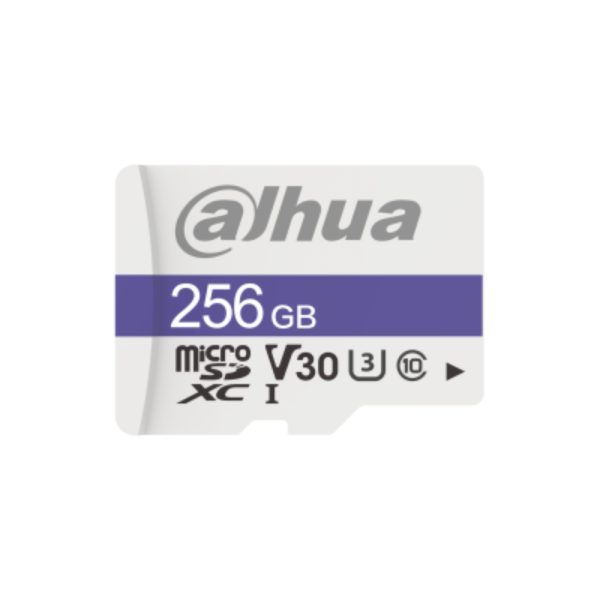 Memoria Micro SD Dahua 256GB SDXC; CLASE 10/U3/V3O; Lectura 95mb/s Escritura 90mb/s; Garantia 7 años