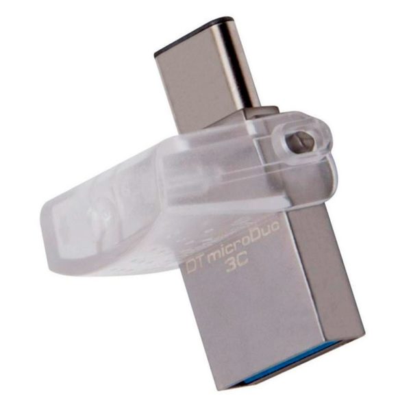 Memoria USB Kingston DataTraveler microDuo 3C  32GB 3.1 Gen 1 plateado - Imagen 5