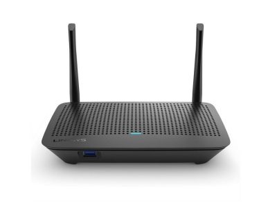 Router Linksys AC100 Dual Band, 2,4 y 5 Ghz, 4 puertos de red Fast ethernet, 1 puerto WAN, WPS, Boton de reset, hasta 10 dispositivos.