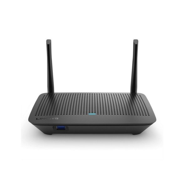 Router Linksys AC100 Dual Band, 2,4 y 5 Ghz, 4 puertos de red Fast ethernet, 1 puerto WAN, WPS, Boton de reset, hasta 10 dispositivos.