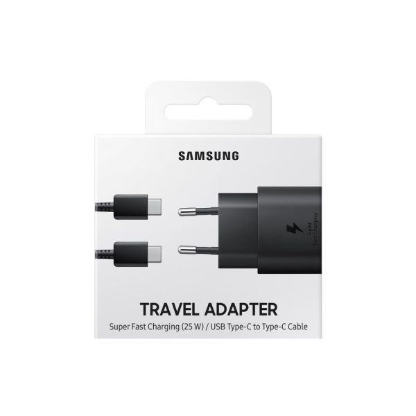 Cargador de Pared Samsung 25W Tipo C - Negro - Imagen 3