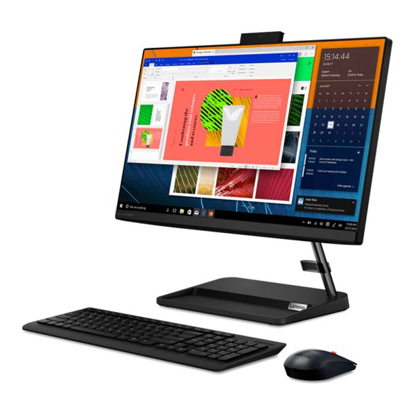 Todo en uno Lenovo IC 3 24ADA6 AMD Ryzen 3 3250U 23,8 Pulgadas FHD Memoria 8GB Estado Solido 256GB Linux - Negro - Imagen 3