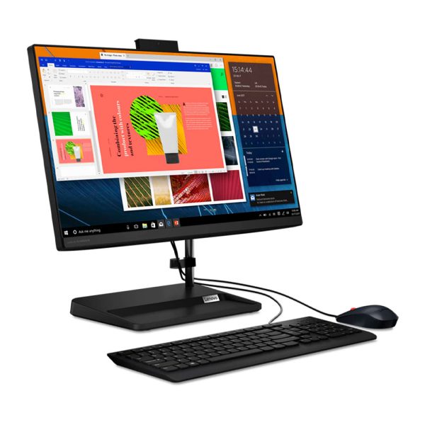 Todo en uno Lenovo IC 3 24ADA6 AMD Ryzen 3 3250U 23,8 Pulgadas FHD Memoria 8GB Estado Solido 256GB Linux - Negro - Imagen 4