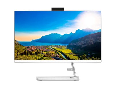 Todo en uno Lenovo IC 3 24ITL6 Intel Core i5 1135G7 23,8 Pulgadas FHD Memoria 4GB Estado Solido 256GB Linux Color Blanco
