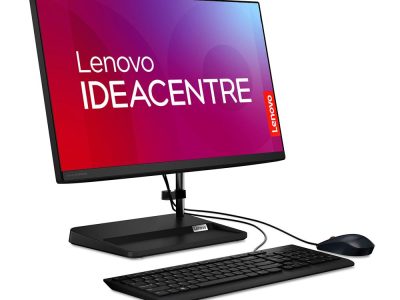 Todo en uno Lenovo IC 3 24IAP7 Intel Core i3 1215U 23,8 Pulgadas FHD Memoria 8GB Estado Solido 512GB Linux Color Negro