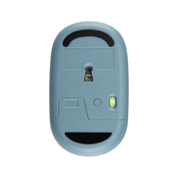 Mouse Acer AMR100 Color Blue inalámbrico de burbuja (1600 DPI/frecuencia inalámbrica de 2,4 GHz/sensor óptico/llave USB) - Imagen 4