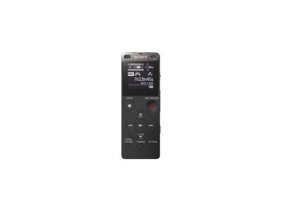 Grabador Sony de voz digital con USB integrado, 4GB de memoria expandible MicroSD, Batería de litio