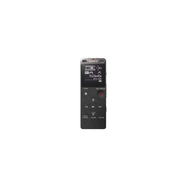 Grabador Sony de voz digital con USB integrado, 4GB de memoria expandible MicroSD, Batería de litio