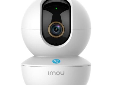 Camara Imou Ranger RC 5MP,  WIFI, Lente fijo 3,6mm, uso interior, Vision Nocturna, Campo de visión 77°(H), 40°(V), 91°(D), 0~355° Pan & -10~70° Tilt, H.265/H,264, Microfono Integrado, Detección de Humanos, Ranura para MicroSD hasta 256GB, IR 30m.
