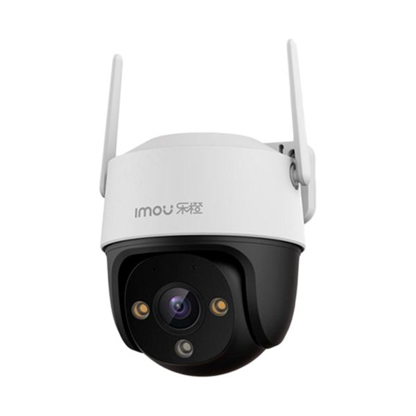 Camara Imou Full Color IP cruiser WiFi 5mp Zoom digital 8x Night Vision: 30 mts. Seguimiento automático inteligente,  IP66 resistente a la intemperie , Micro SD Card Slot (up to 512 GB), Micrófono y altavoz integrados, sirena de 110 dB