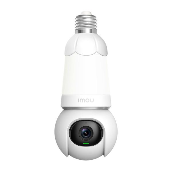 Bulb Cam IMOU Full Color 3MP DOMO WIFI 2K IR 25M Wi-Fi Lente 2.8mm 98° (H), 54° (V), 0~340° Pan, 90°Tilt, Smart IR: 25m DWDR, Compresion: H.265/H.264, Slot MicroSD hasta 256GB, Sirena de Alerta, AI (Deteccion de humano / Vehiculo), Audio 2 vias - Imagen 4