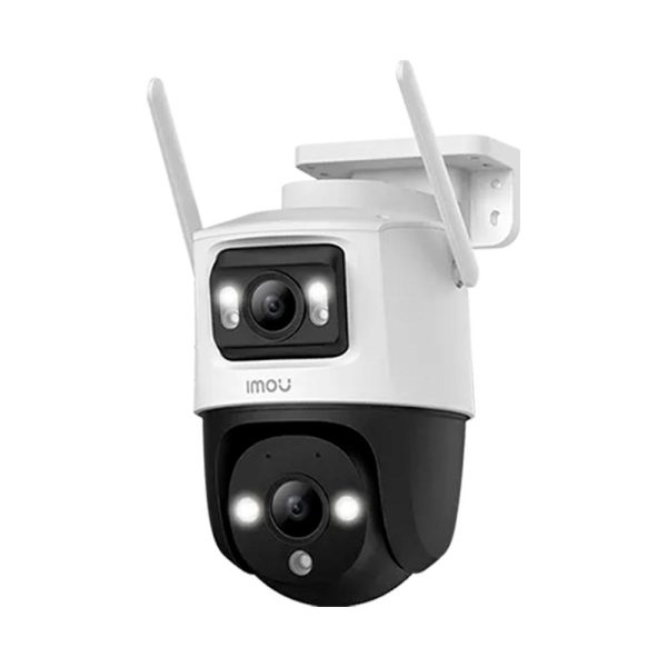 CAMARA CRUISER DUAL WIFI IP/PT 8MP (3MP LENTE FIJO/5MP LENTE PT) SMART COLOR/TRACK, COMPRESION 265/H.264, IP66, MicroSD hasta 256GB, Audio 2 vias