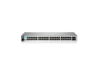 Switch HPN 2530-48G capa2 administrable 48 101001000 2 SFP Combo apilable cluster no PoE