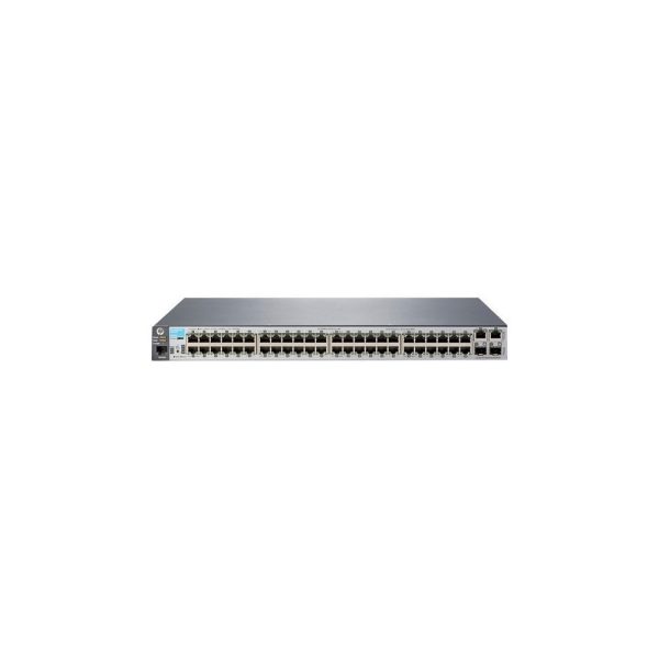 Switch HP 2530-48 capa2 administrable 48 10/100, 2 SFP Combo, apilable cluster no PoE
