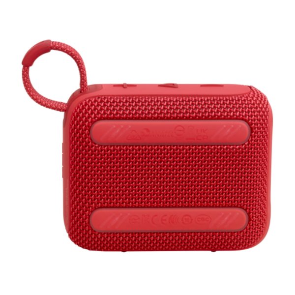 Parlante JBL GO 4 Rojo  untraportatil Bluetooth - Imagen 3