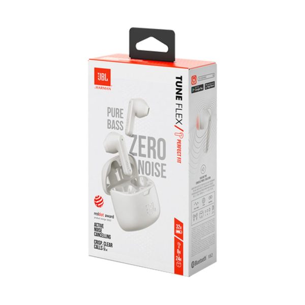 Aufifonos JBL Tune Flex  Blancos - Imagen 5