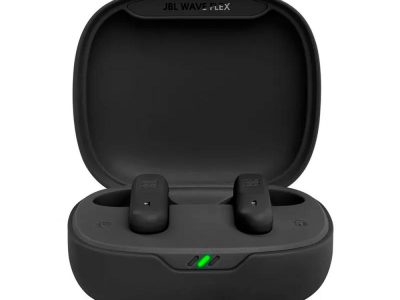 Audífonos JBL Inalámbricos Bluetooth In Ear  Wave Flex Negro