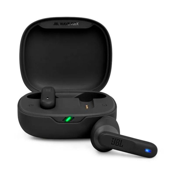 Audífonos JBL Inalámbricos Bluetooth In Ear  Wave Flex Negro - Imagen 3