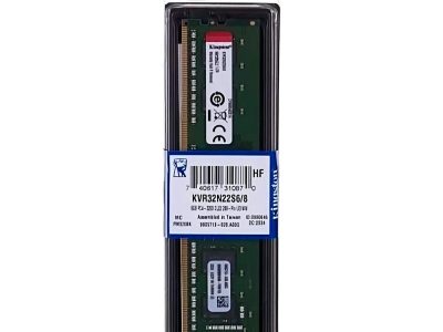 Memoria ram kingston para PC 8GB DDR4 3200MHz