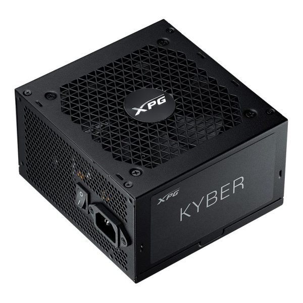 XPG KYBER, Black, 80+, Gold, Non-Modular, 850W, ATX24x1, EPS 8x2, PCIE 6+2x6, MOLEXx2, Premium Capacitor, - Imagen 3