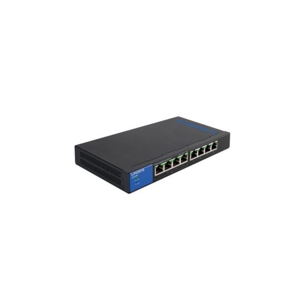 Switch LINKSYS Empresarial De Escritorio 8 Puertos COLOR Negro