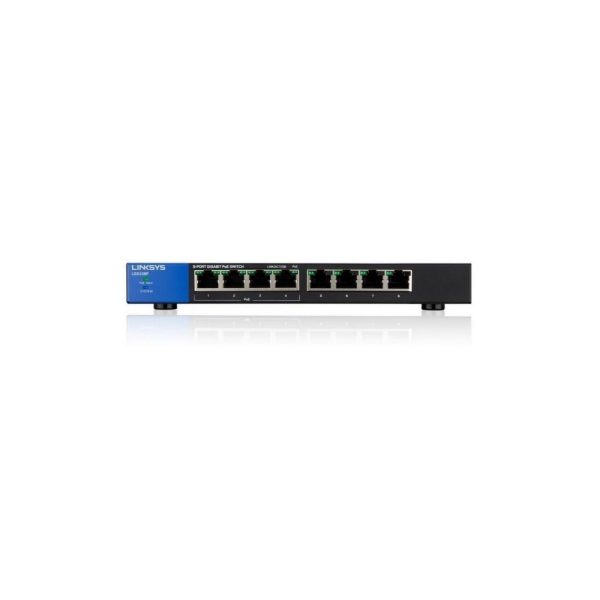 Switch LINKSYS Empresarial De Escritorio 8 Puertos COLOR Negro - Imagen 3