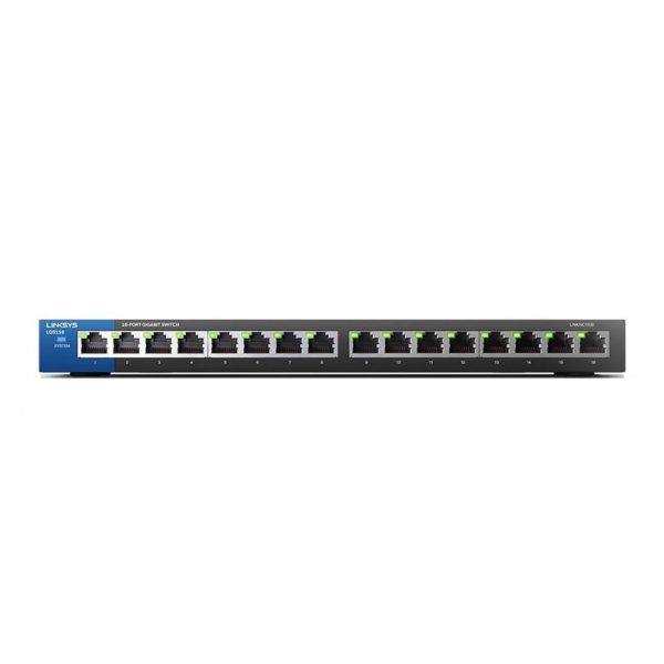Switch LINKSYS Empresarial De Escritorio 16 Puertos - Imagen 3