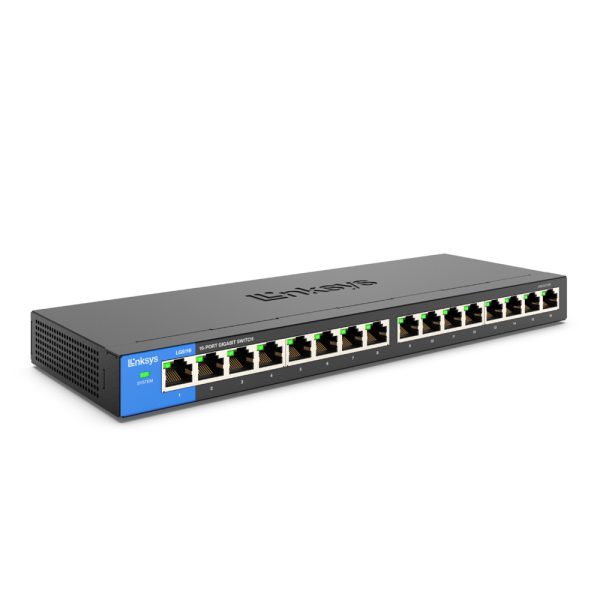 Switch LINKSYS Empresarial De Escritorio 16 Puertos - Imagen 4