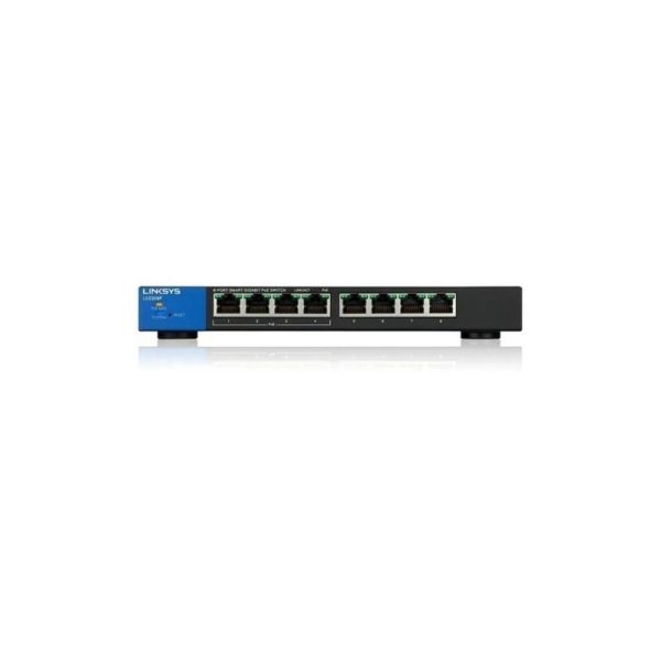 Switch 8Ptos Administrable Smart Gigabit PoE+ - Imagen 3