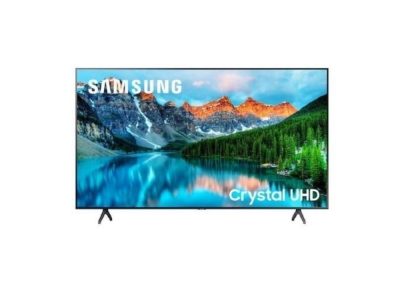 Televisor Pro Samsung BE50T-H,Televisor + Monitor Industrial,Tamaño 50”resolución 3840x2160 , Brillo 250 nit, Contraste: 4700:1, Características: uso 16 horas/día, altavoces 2,Conectividad VIDEO: HDMI x2, USB: USB x 1, RF: 1 Terrestre / 1 Cable / 0 Satélite, RJ45, salida AUDIO: óptico, Wi-Fi 5, compatible con Bluetooth,Garantía:  3 años